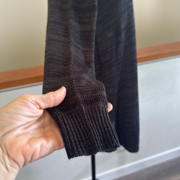 Cotton On Black Knit open cardigan Sweater size medium - Picture 4 of 7